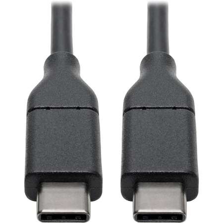 Tripp Lite USB 2.0 USB-C Hi-Speed Cable w/ 5A Rating 20V M/M USB Type-C 3ft U040-003-C-5A