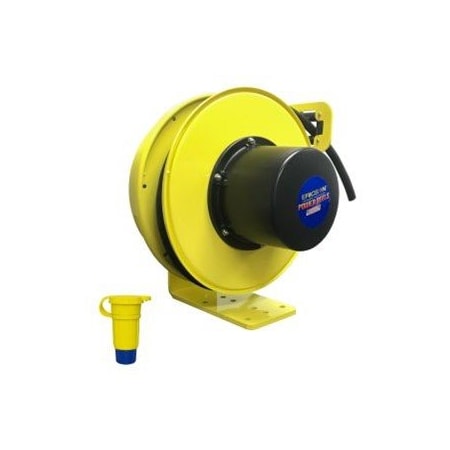 Ericson Cord Reel, 16 AWG, Yellow Reel Color, 20 ft Length 5163-20-1610CW6P