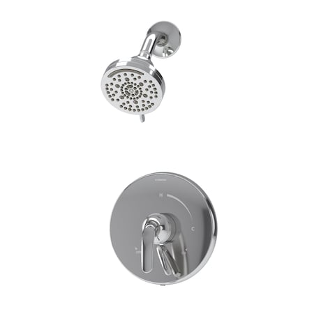 Symmons Elm Single Handle Wall Mount Shower Trim Kit with Integral Volume Control (Valve Not Included) S559115TRM