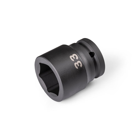 Tekton 3/4 Inch Drive x 33 mm 6-Point Impact Socket SID32133