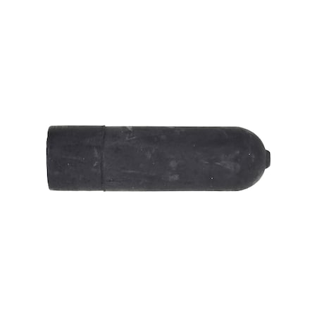 Auveco Rubber Vacuum Cap For 1/4in O.D. Tube, 25PK 19001