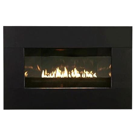 Empire MV Reflective Liner Natural Gas Insert Fireplace with Barrier Screen, Black VFLC28IN32N