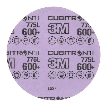 3M Cubitron Abrasive Disc, 600 Grit 7100383082
