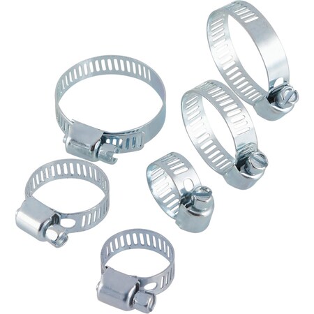 Smart Savers 1.7 Cm. - 3.7 Cm. Hose Clamp, 6PK FM003A