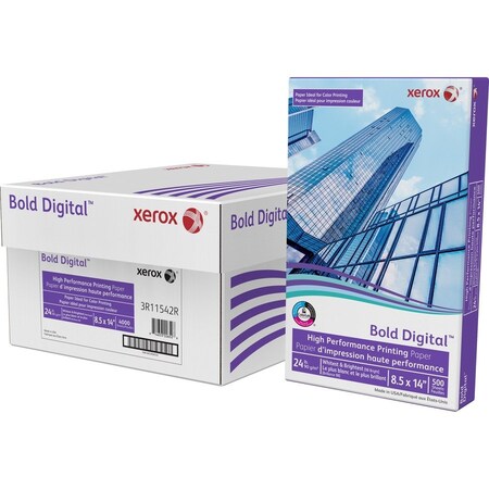 Xerox XER3R11542 Copy-Printer Paper-98 Bright-24Lb-8.5 in. x 14 in.-500-RM-White 3R11542R