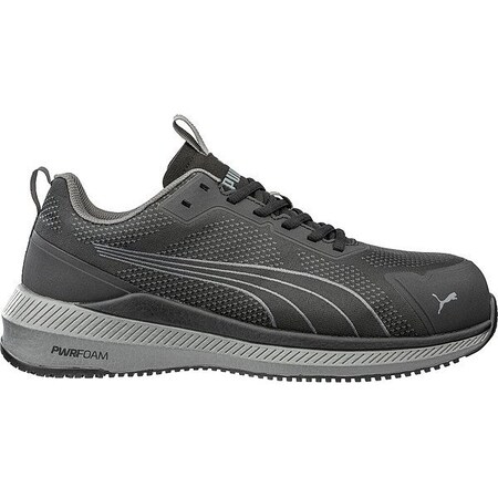 Puma Safety Shoes AthleticShoe, Blk, Men's, 91/2, W, PR 645145-9.5W-200