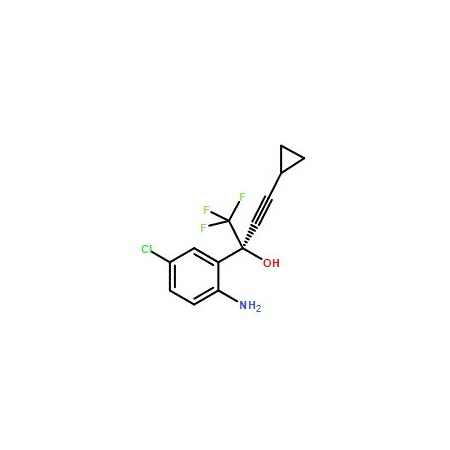Ak Scientific (S)-1-(2-Amino-5-chlorophenyl)-1-(trifluoromethyl)-3-cyclopropyl-2-propyn-1-ol (5g), CAS 209414-27- 0716AB-5g