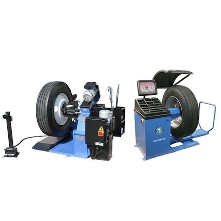 Atlas Automotive Equipment Tc301 Tire Changer+Wbt210 Wheel Balancer Combo TTCWB-COMBO1-FPD