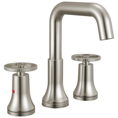 Delta Trinsic Two Handle Widespread Bathroom Faucet In Stainless 35547-SSMPU-DST
