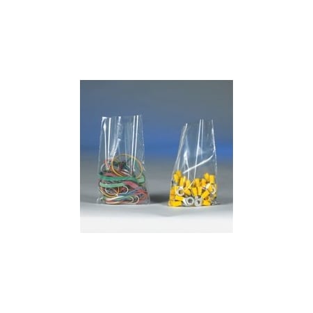 Bubblefast 1000-4 x 5'' - 1 Mil Clear Flat Poly Bags, 1000PK BFPB2213