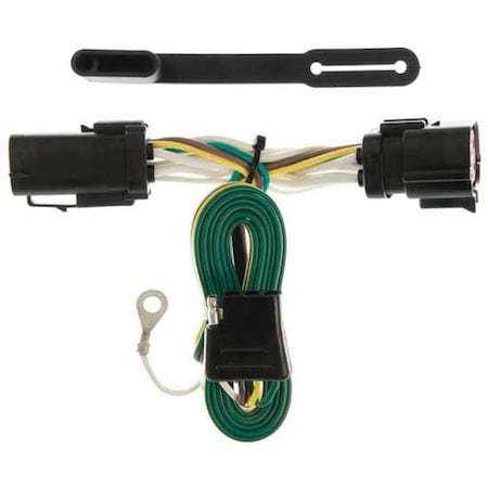 Ilc Replacement For Ford F 250 Year 1997 4 Way Flat Output Custom Wiring Harness Tail Light Assembly WZ-ETS5-G