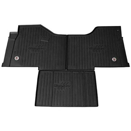 Replacement For Kenworth T680 Year 2015 Thermoplastic Floor Mat Set 3 Piece Wautomatic Transmission