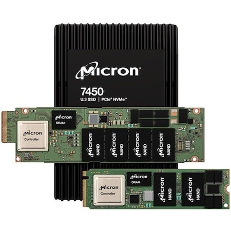Micron 7450 MAX 400GB NVMe M.2 22x80 Non-SED Enterprise SSD MTFDKBA400TFS-1BC1ZABYYR