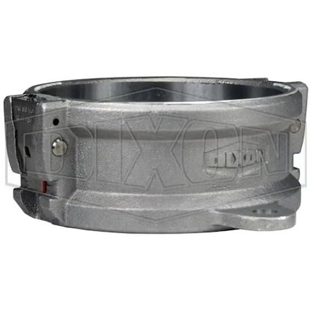 Dixon EZLink Type DC Armless Cam and Groove Dust Cap with Buna-N Gasket/Gasket Seal, 2 in, Aluminum, Dome EZL200-DC-AL
