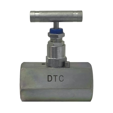 Discover 1 in. FxF Carbon Steel 6000PSI Mini-Needle Valve 101065