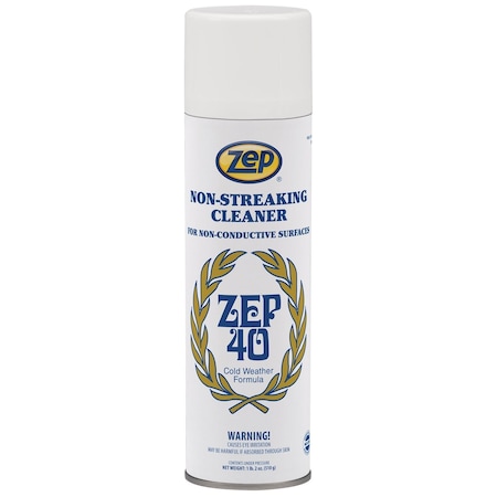 Zep All Purpose Cleaner, Aerosol Can, 18 oz, Alcohol-Like, 12 PK 014401