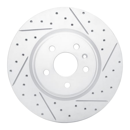 Dynamic Friction Co DFC Geoperformance Rotor - Drilled and Slotted 830-26001R