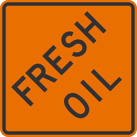 Lyle W21-2, Fresh Oil, 24x24, High Intensity Prismatic, Orange G-13029-HI_24x24
