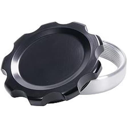 Allstar Performance Filler Cap with Weld-In Steel Bung - Black, Large ALL36175