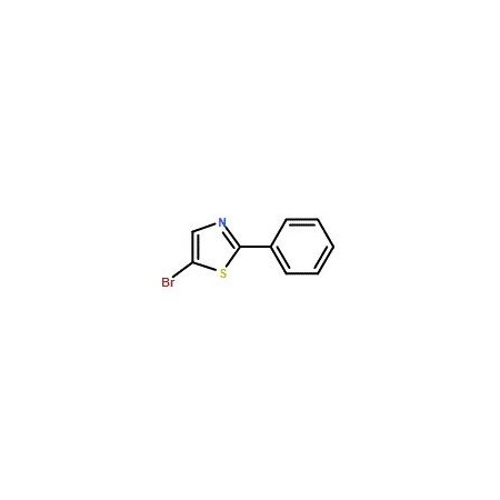 Ak Scientific 5-Bromo-2-phenylthiazole (5g), CAS 53715-67-6 Y6281-5g
