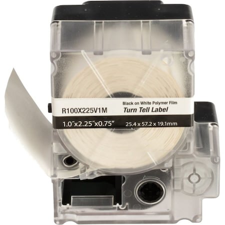 Panduit Mp Cassette, Turn-Tell Self-Laminating L R100X225V1M