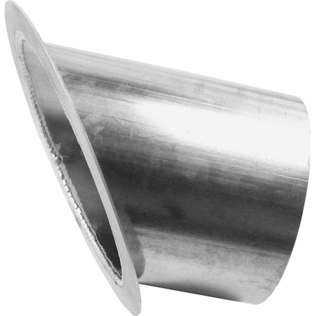 Allstar Performance Exhaust Shield Round Single Angle Exit ALL34180