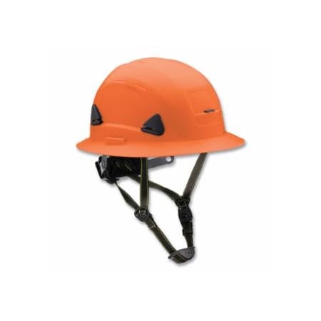 Honeywell Fibre-Metal Fibre-Metal Climbing Style Full Brim Safety Helmet, Type II, Class E, Ratchet Suspension,  068-CSH12046
