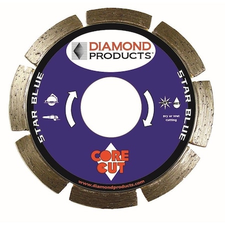 Diamond Star Blue Blade Tuck Point 4-1/2" X .250" 74967