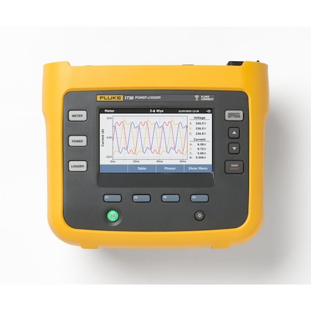 Fluke Power Logger, Advanced Version No Flexis FLUKE-1738/B