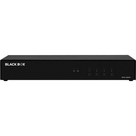 Black Box BLACK BOX SECURE KVM SWITCH - 4-PORT, SINGLE-MONITOR, FLEXPORT HDMI/DISPLAYPORT, TAA IF OU KVS4-1004HV