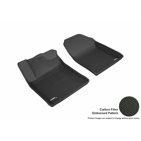 3D Maxpider Kagu R1 Floor Mat for 2018 Hyundai Elantra GT, Black L1HY08111509