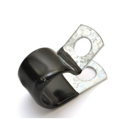 Kmc - 5/16" Med Duty Clamp, Galvanized Steel, Vinyl Cushion, 0.406" Screw Hole COV0613Z1