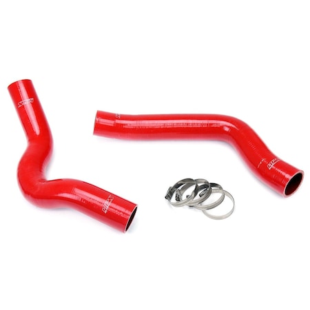 Hps Performance High Temp Reinforced Silicone Radiator Coolant Hose Kit, Red,  57-1317-RED