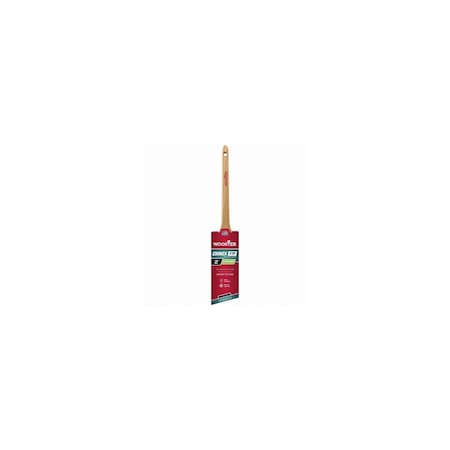 Wooster Paint Brush, 2 in W, 2-7/16 in L Bristle, Synthetic Fabric Bristle, Sash Handle White 4424-2