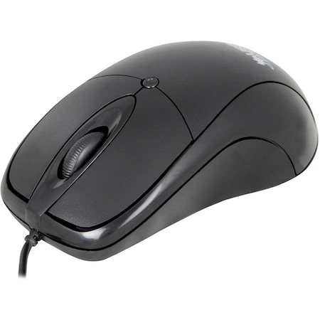 Urban Factory Urban Factory Crazy Mouse - Cable - Black - USB - 800 dpi - Scroll Wheel BCM01UF