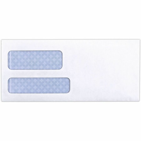 Business Source Window Envelope, White, Gummed Flap, PK500 BSN36680