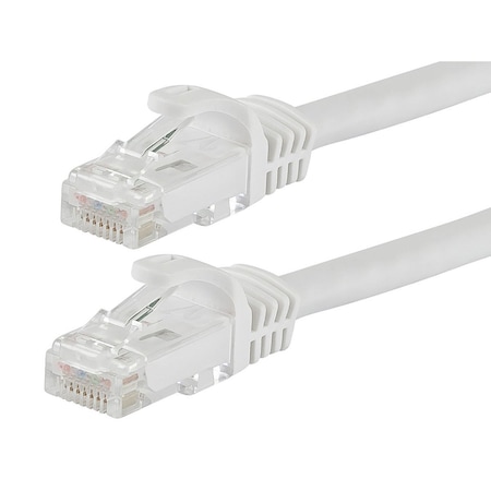 Monoprice Cat5E Cable, 50 ft.White 11348