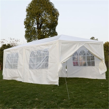 Newalthlete 10 x 20 ft. Outdoor Canopy Tent Heavy Duty, White NE2629106