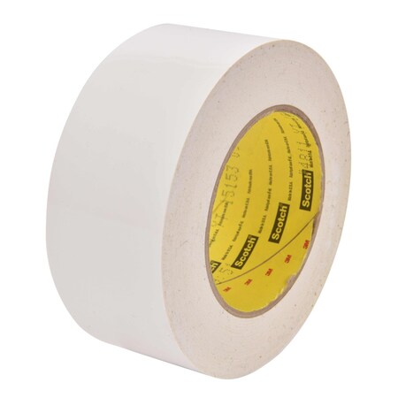 3M SealingTape, White, 36ydL, 3inW, PK12 4811