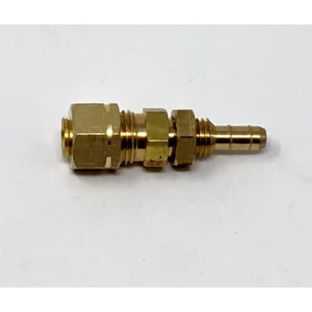 Schneider Electric Bulkhead Barb 1/4B X 1/4 Compression B-138