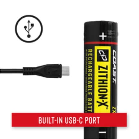 Coast Products Zithion-X Rechargeable Usb-C Battery 30318