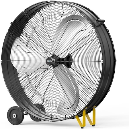 All-Source Drum Fan, 36 in Blade Dia, 2-Speed, Direct Drive FE-90D3FOL(E)