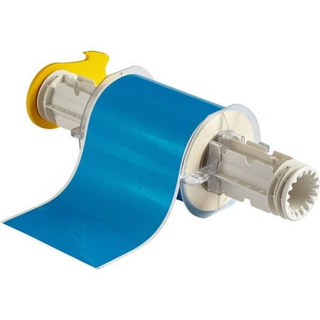 Brady BBP85 Series Label: Polyimide, Light Blue, 4in W x 50ft 4in W x 50ft Light Blue 96112