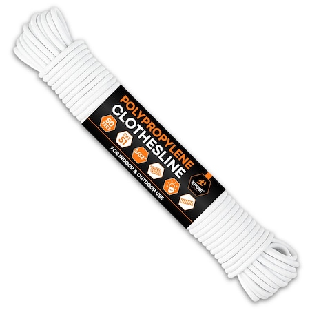 Xpose Safety Plastic Clothes Line 5/32inx50ft PCL532-50-X