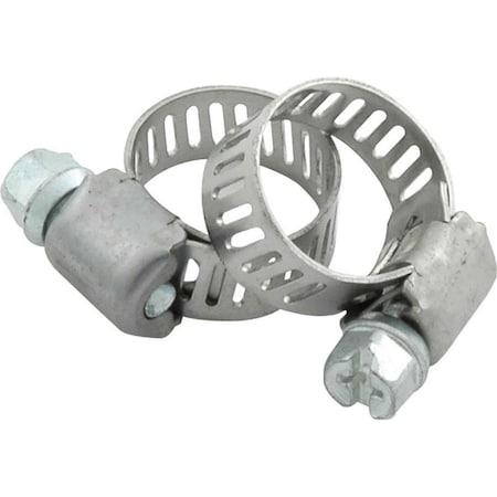Powerhouse 0.5 in. OD No.01 Hose Clamps, 2PK PO1600056