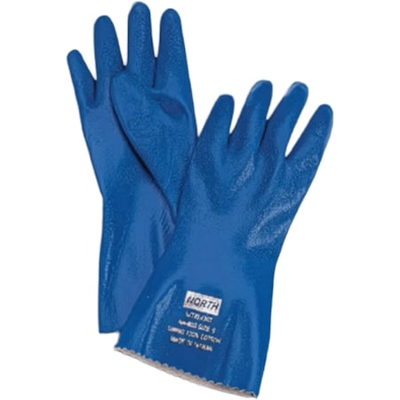 Assurance Supported Nitrile Glove with Interlock Liner and Rough Grip, Insulated, 12" 270011