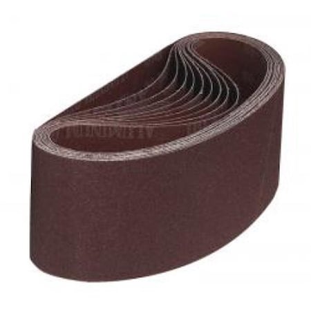 Excellent Appliances 3 x 21 in. Resin Bond Belt 80 g, 10PK EX1826659
