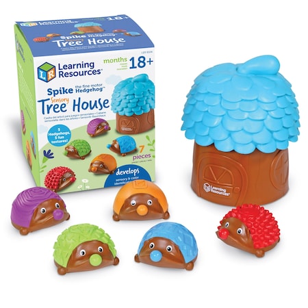 Learning Resources Spike the Fine Motor Hedgehog Sensory Tree House LER9104