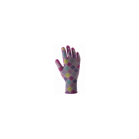 Big Time Products Garden Gloves, Nitrile-Dipped, Youth Girl's 7662-26