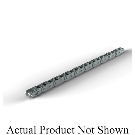 Hkk Chain HKK British Standard Riv Single P, 10 ft OAL, 3/8 P, .25 Dia x .225 W, 304SS SBS06BR1A
